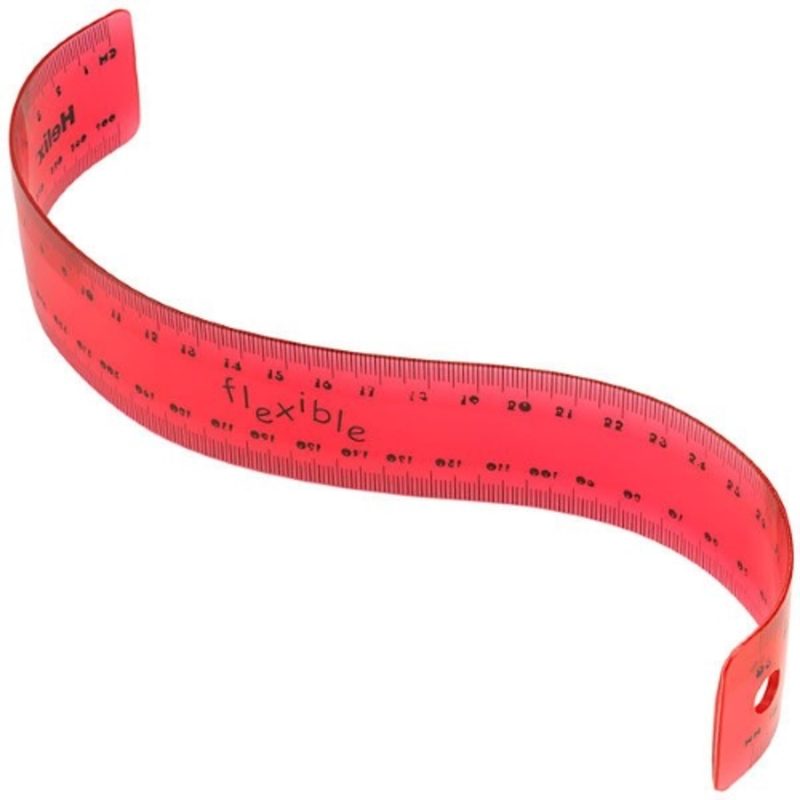 SUPERFINE RULER FLEXIBLE 30CM