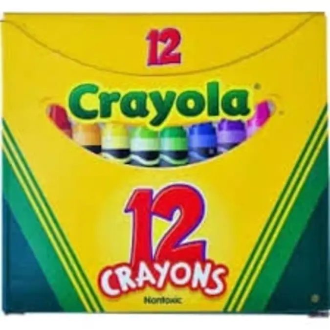 CRAYOLA CRAYONS 12'S
