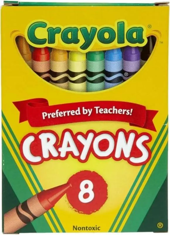 CRAYOLA CRAYONS 8'S
