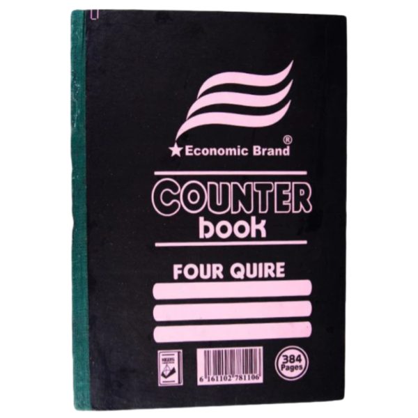 ECONOMIC COUNTER BOOK A4 4QUIRE