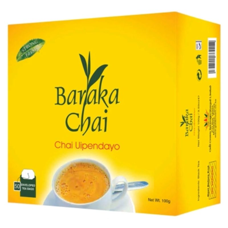 BARAKA CHAI ENVELOPED TEA BAGS 50'S