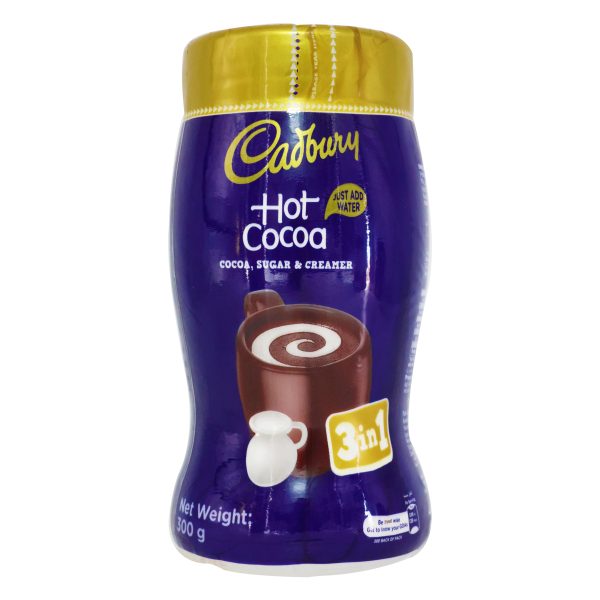 CADBURY HOT COCOA 3IN1 JAR 300GM