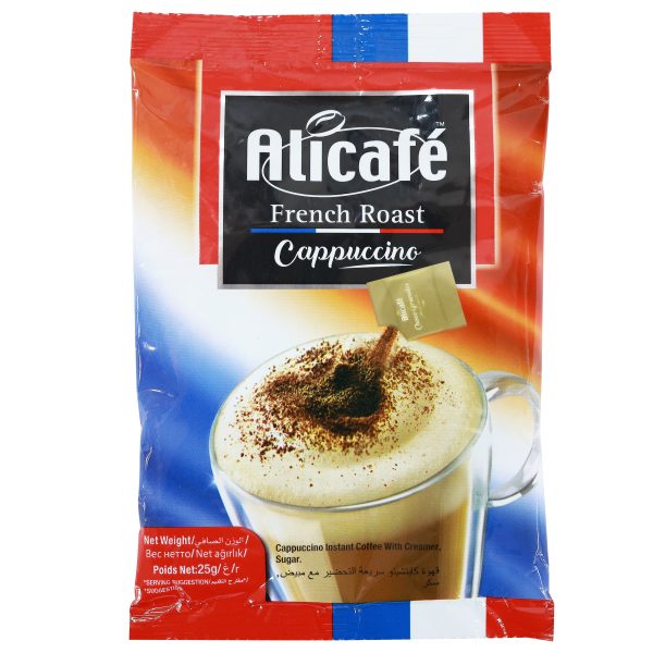 ALICAFE FRENCH ROAST CAPPUCCINO 25G