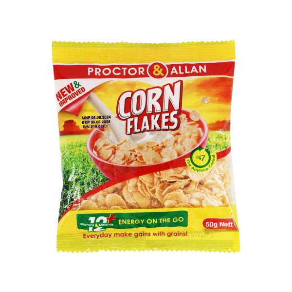 PROCTOR & ALLAN CORNFLAKES 50GM