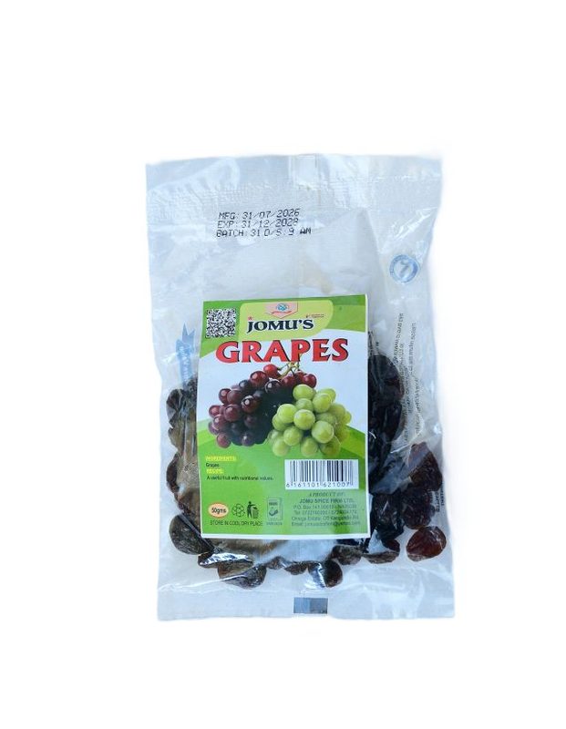 JOMU GRAPES SATCHET 50GM