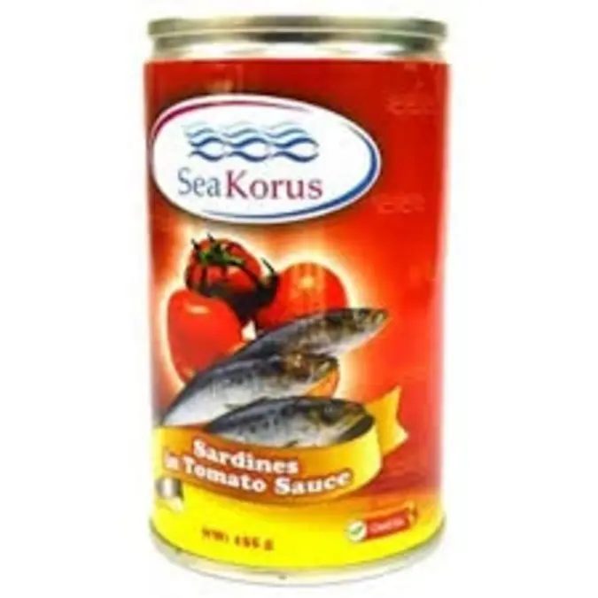 SEA KORUS SARDINES IN TOMATO SAUCE 155GM
