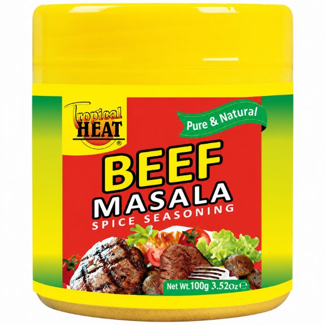 TROPICAL HEAT BEEF MASALA  JAR 100GM