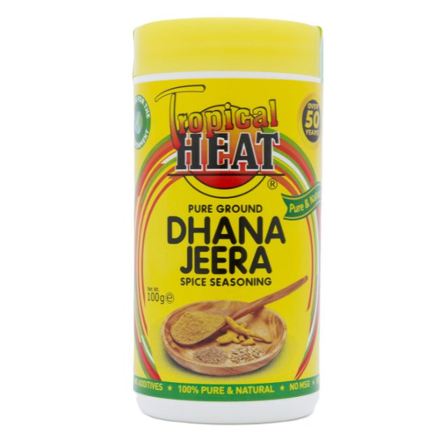 TROPICAL HEAT DHANA JEERA JAR 100GM