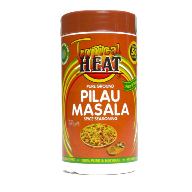 TROPICAL HEAT PILAU MASALA JAR 100GM