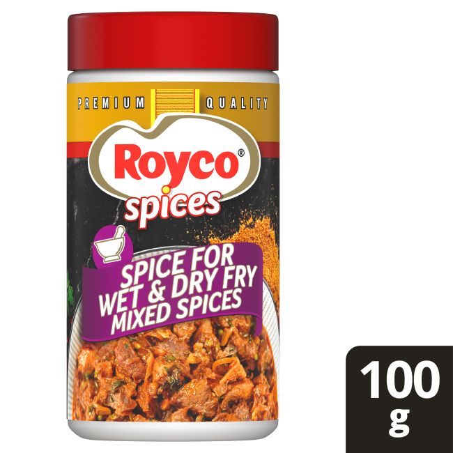 ROYCO SPICE FOR WET & DRY FRY 100G