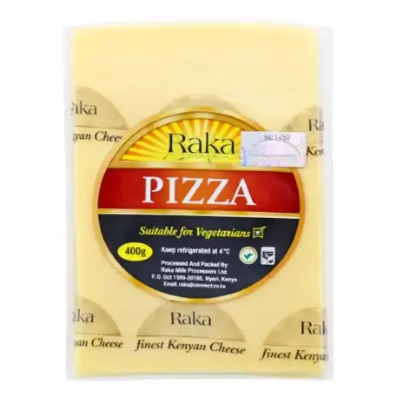 RAKA PIZZA CHEESE SLICE 400GM