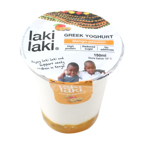 LAKI LAKI GREEK MANGO PASSION YOGHURT 150ML