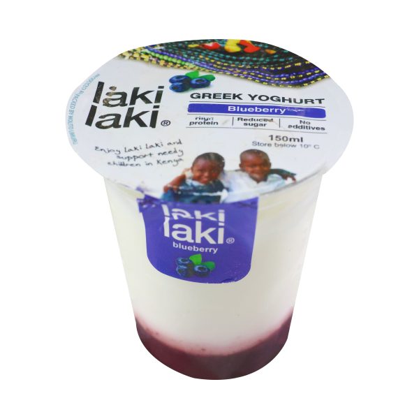 LAKI LAKI GREEK BLUEBERRY YOGHURT 150ML