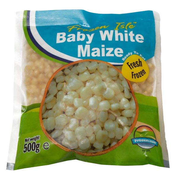 FROZEN ISLE BABY WHITE MAIZE 500G