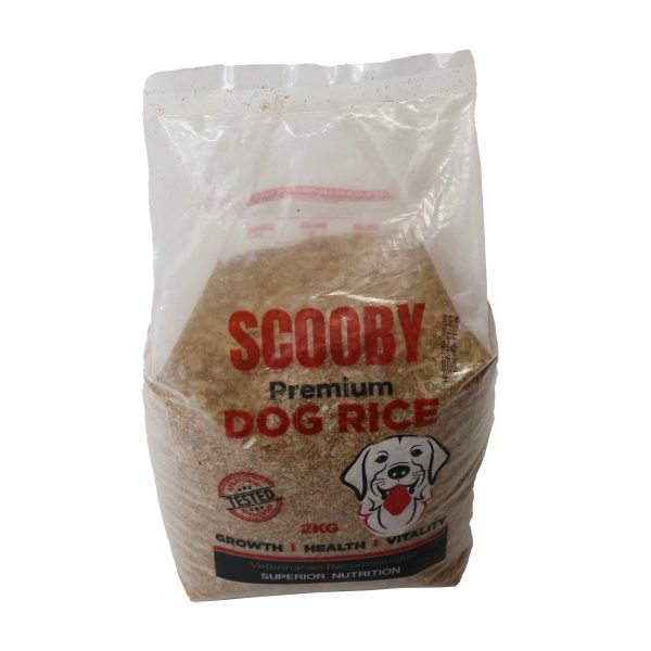 SCOOBY DOG RICE 2KG