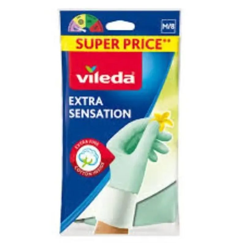 VILEDA GLOVE EXTRA SENSATION MEDIUM