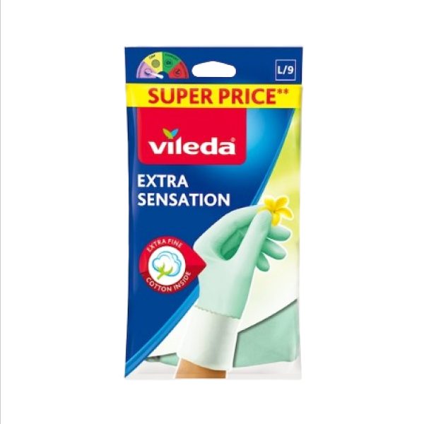 VILEDA GLOVE EXTRA SENSATION LARGE