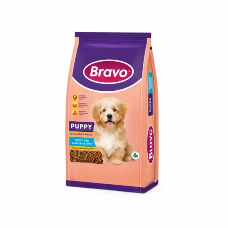 BRAVO PUPPY CHICKEN & RICE 8KG