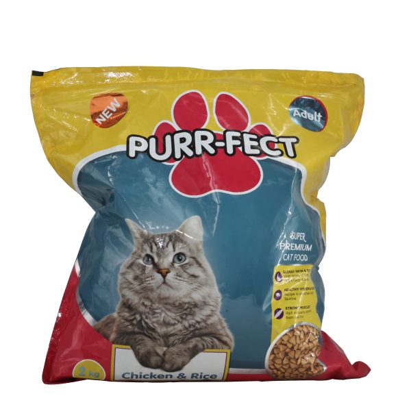 PURRFECT CHICKEN & RICE FLAVOUR 2KG