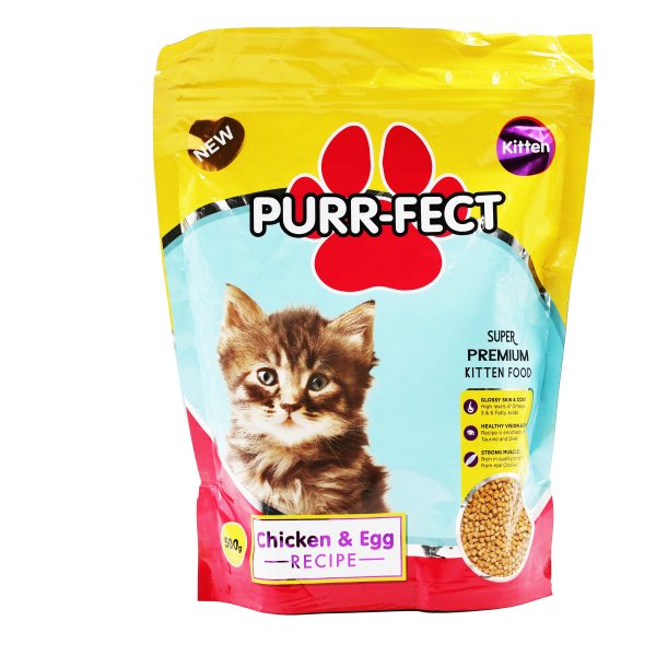 PURRFECT KITTEN CHICKEN & EGG 500G
