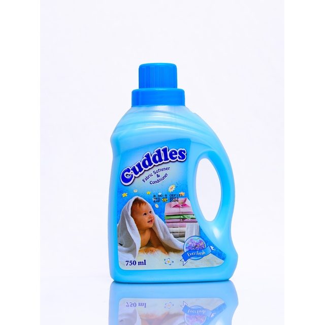 CUDDLES FABRIC SOFTENER EVER FRESH 750ML