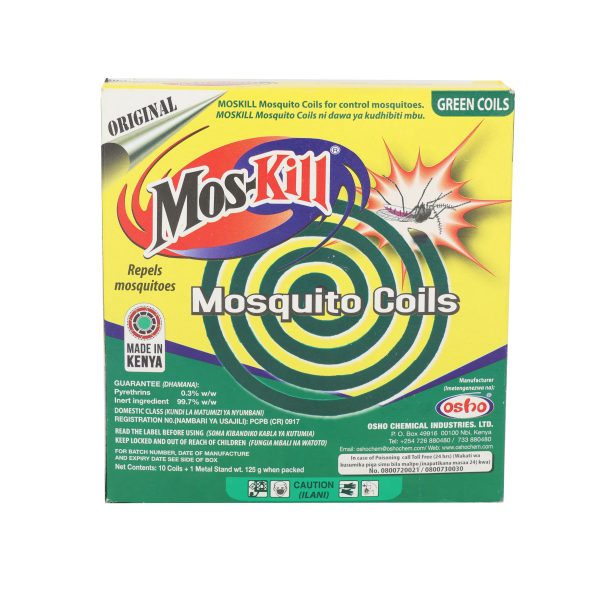 MOSKIL MOSQUITO COIL 10S GREEN