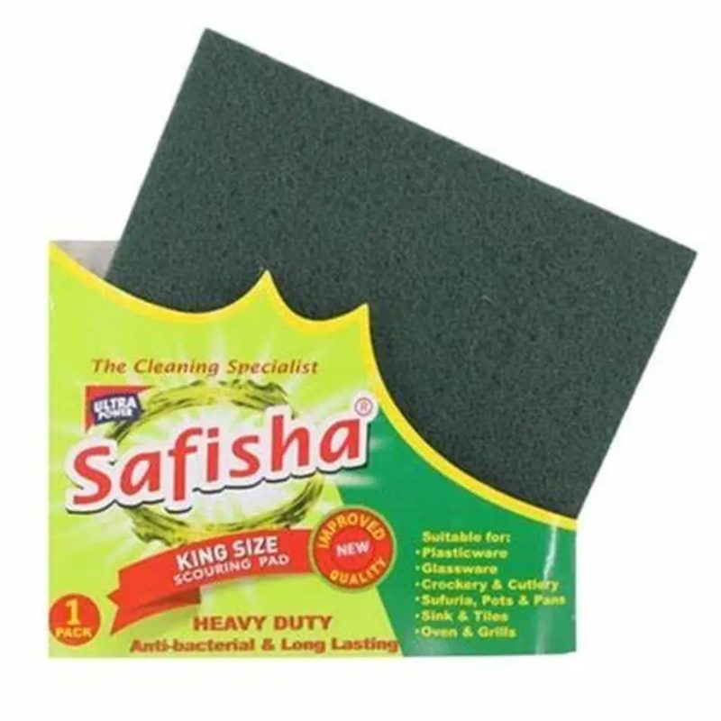 SAFISHA SCOURING PAD KING SIZE 1'S