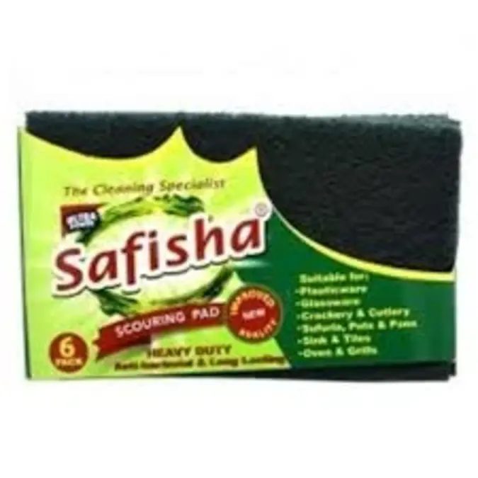 SAFISHA SCOURING PAD 6 PACK