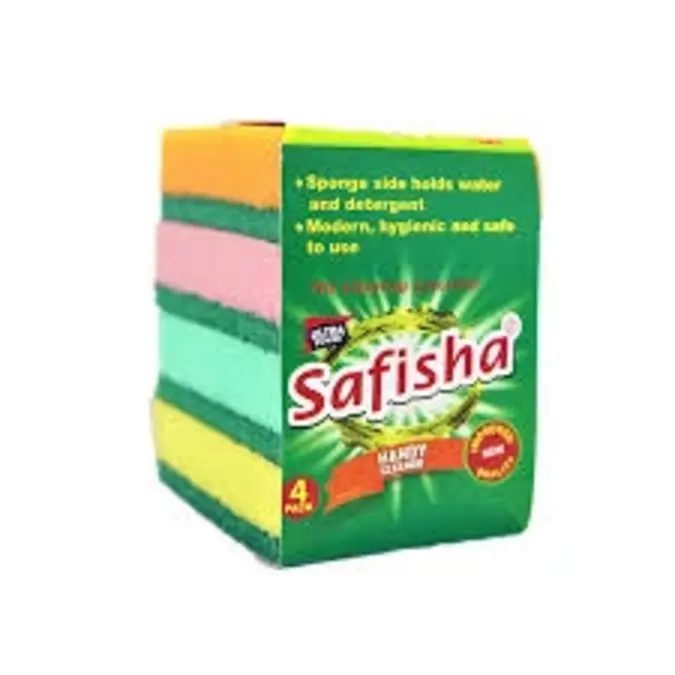 SAFISHA SCRUBBING SPONGE 4'S