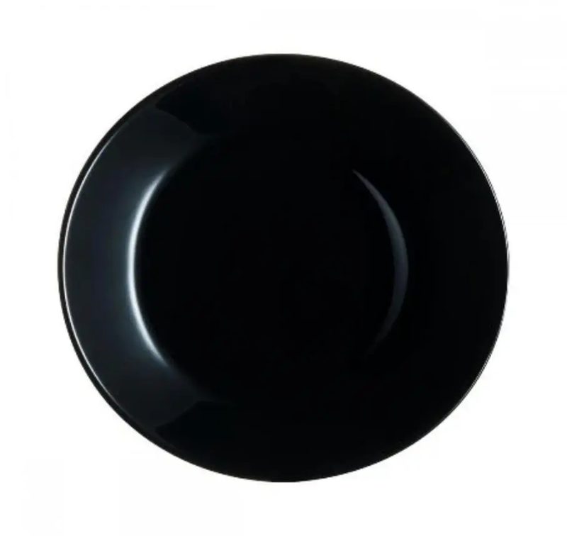 LUNINARC ZELIE BLACK DINNER PLATE 25CM#V7145
