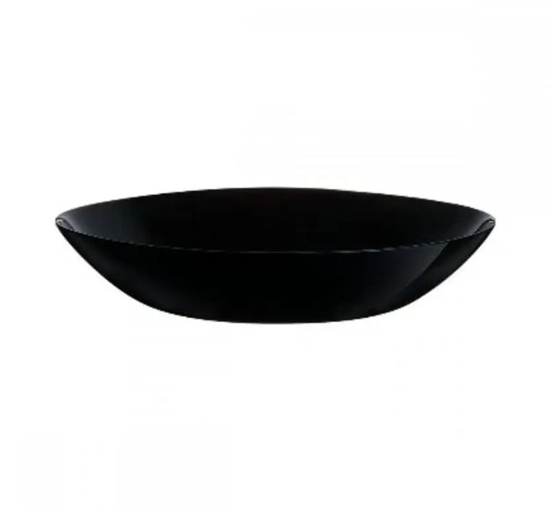 LUNINARC ZELIE BLACK SOUP PLATE 20CM #V7146