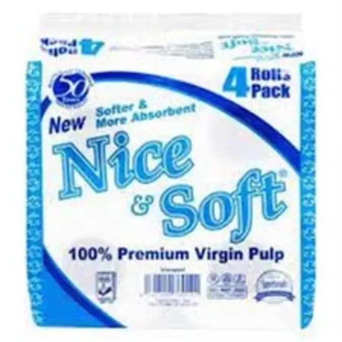 NICE & SOFT WHITE TISSUE 4PACK