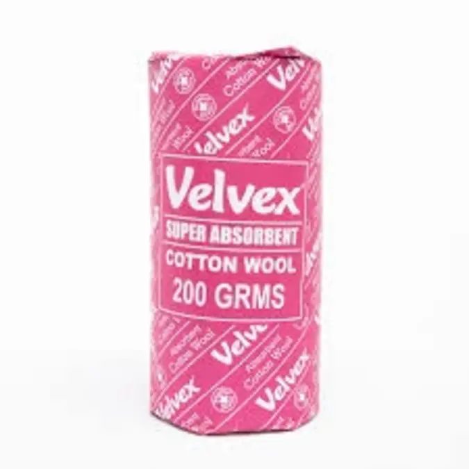 VELVEX COTTON WOOL 200GM