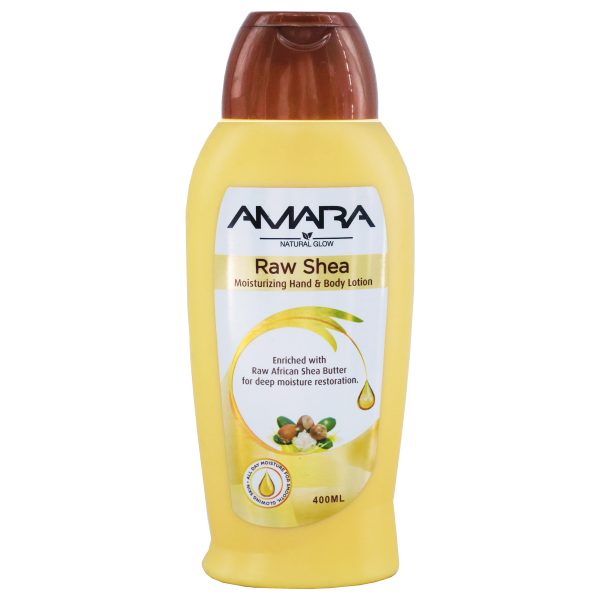 AMARA RAW SHEA LOTION 400ML