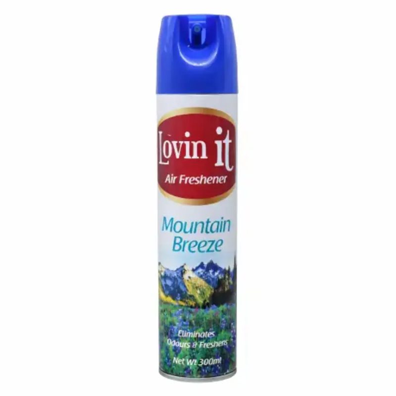 LOVIN IT MOUNTAIN BREEZE AIR FRESHENER 300ML