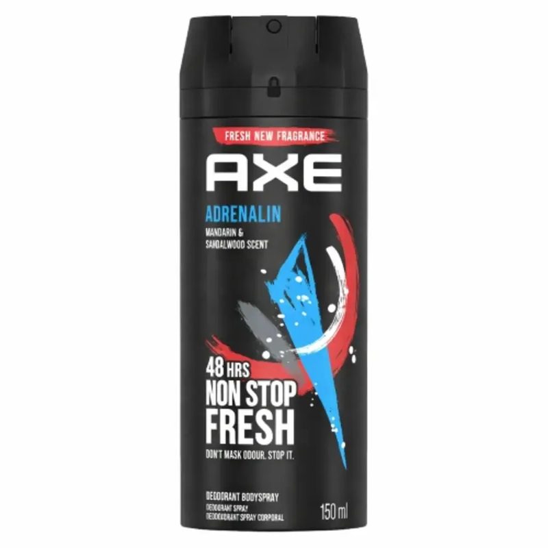 AXE ADRENALIN DEODORANT BODY SPRAY 150ML