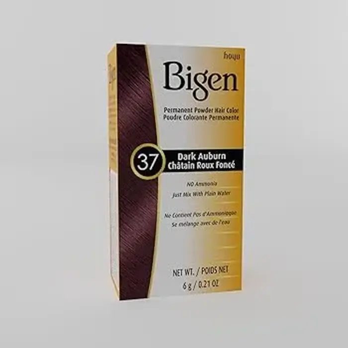BIGEN 37 HAIR DYE DARK AUBURN (R) 6GMS