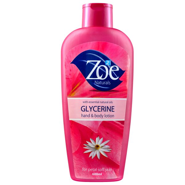 ZOE GLYCERINE LOTION 600ML