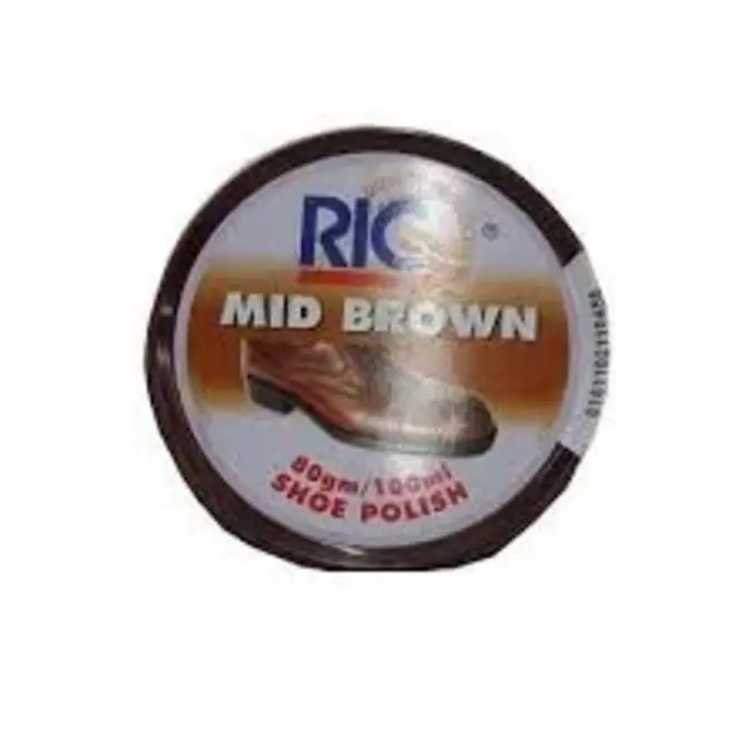 RIC DARK TAN SHOE POLISH 100ML