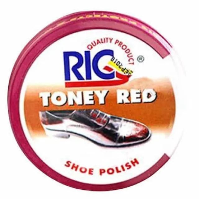RIC TONEY RED SHOE POLISH 15ML