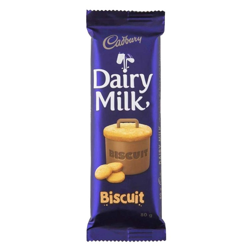 CADBURY DAIRY MILK BISCUIT 80GM