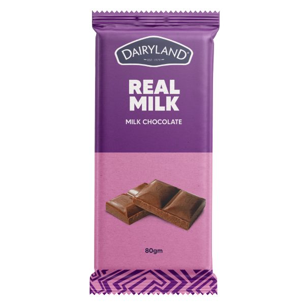 DAIRYLAND REAL MILK CHOCOLATE 80GM