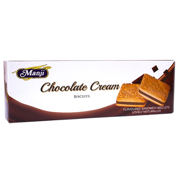 MANJI CHOCOLATE CREAM BISCUIT 160GM