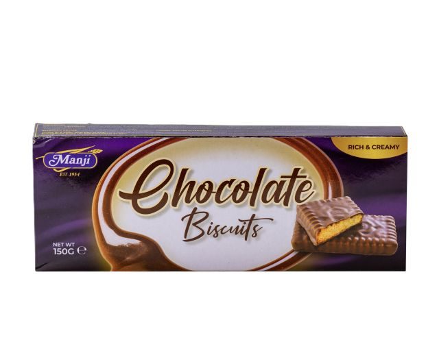 MANJI CHOCOLATE BISCUIT 150GM
