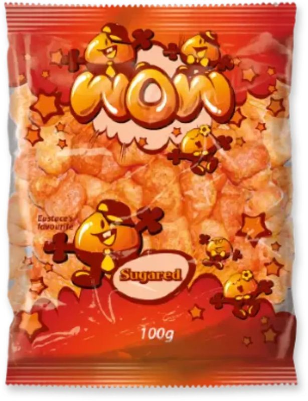 WOW SUGARED SNACK 50GM