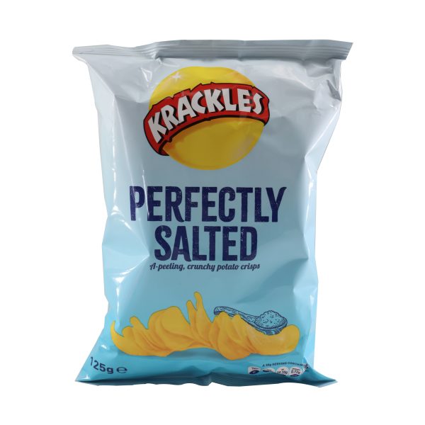 KRACKLES PERFECTLY SALTED 125G