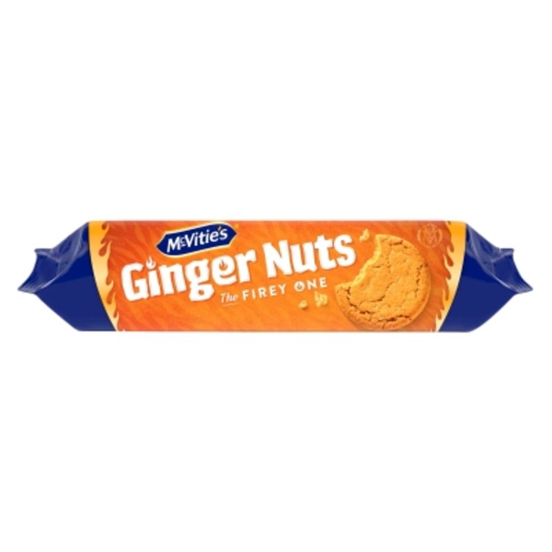 MCVITIES GINGER NUTS BISCUITS 250GM