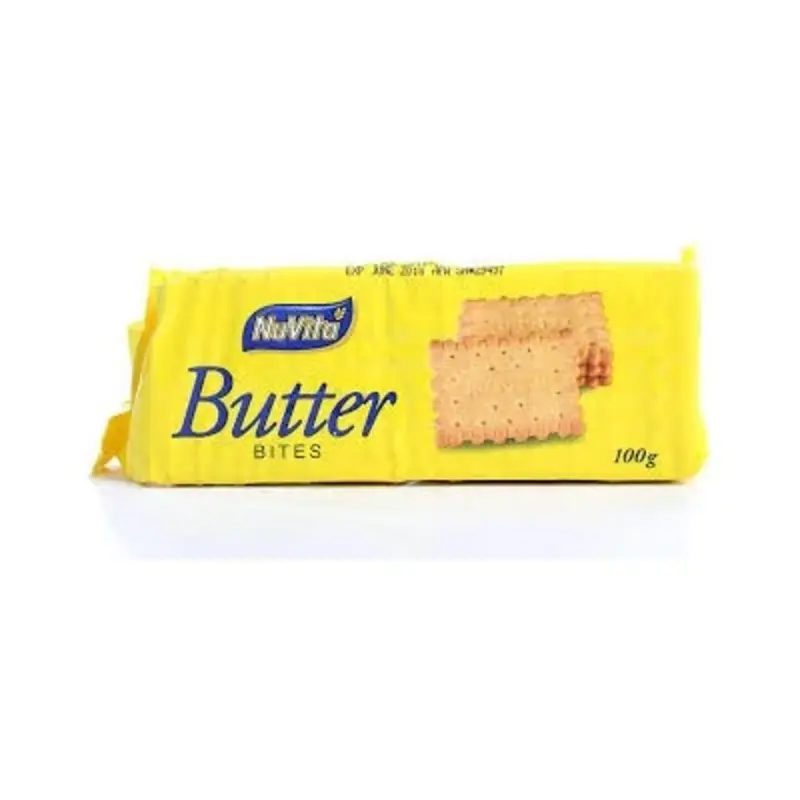 NUVITA BUTTER BITE BISCUITS 100GM