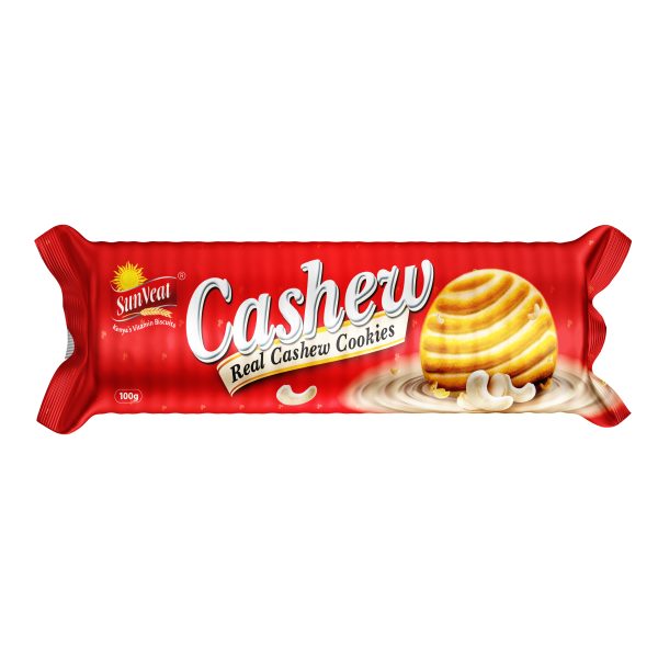 SUNVEAT CASHEW COOKIES 100GM