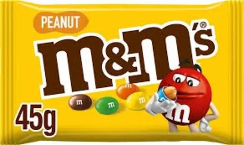 M&M'S PEANUT 45G